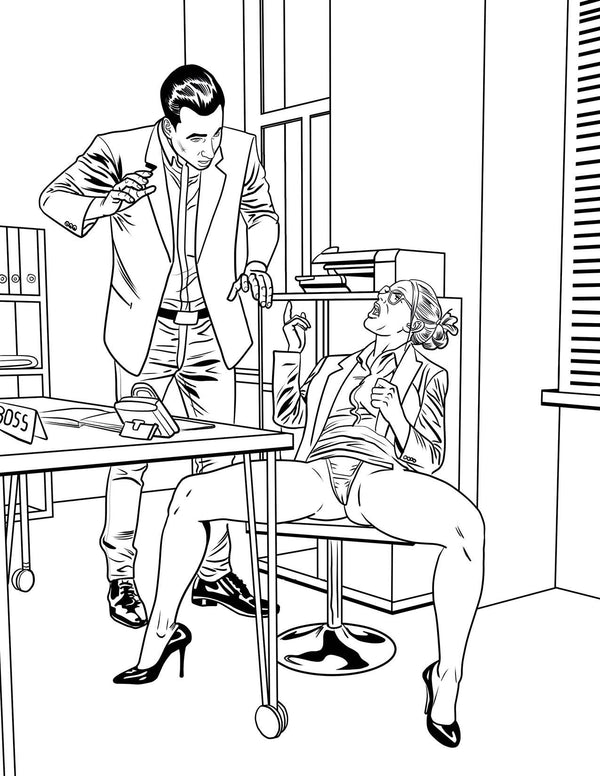MILF P0rn Coloring Book, CB-023