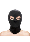 Fetish and Fashion Eyes Hood - Black - One Size