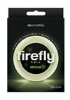 Firefly Halo Medium Silicone Cock Ring - Clear/Glow In The Dark - Medium
