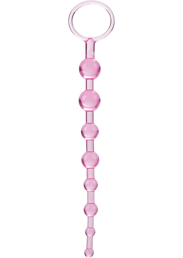 First Time Love Anal Beads - Pink
