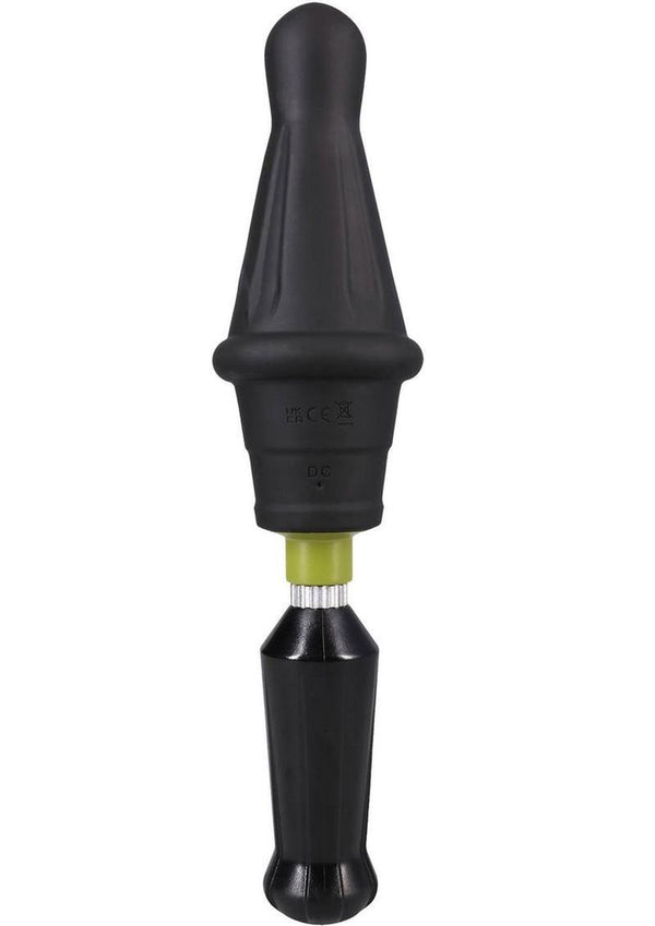 Fort Troff Robo Rammer Rotating Beaded Rechargeable Silicone Anal Probe with Remote