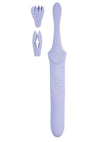 Goddess Lavender Elegance Rechargeable Silicone Dual End Massager