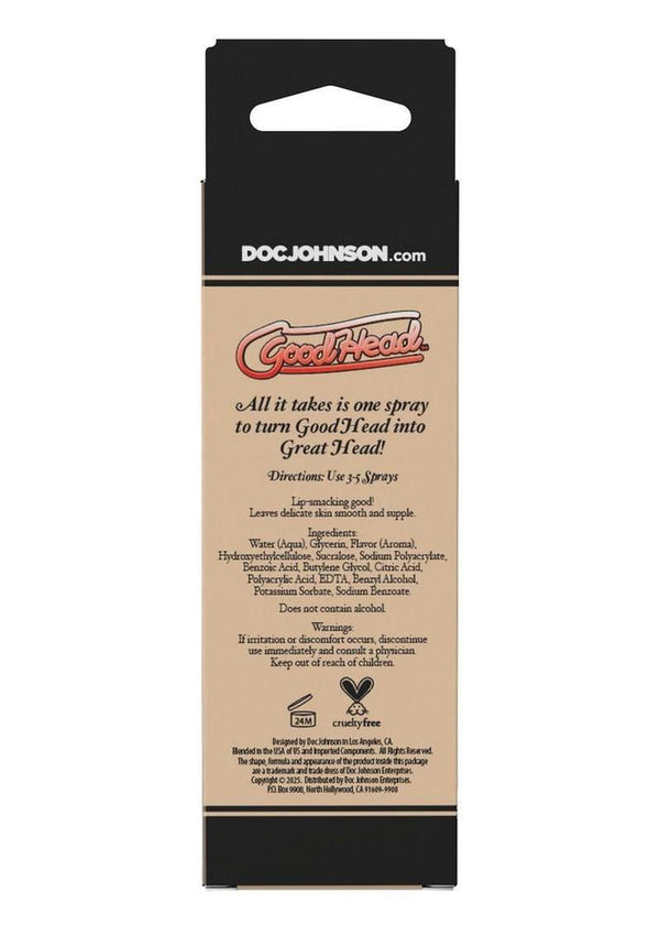 Goodhead Juicy Head Cocktails Dry Mouth Spray Boxed 2oz - Strawberries and Champagne