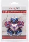 Hot and Spicy Party Dice - Multicolor