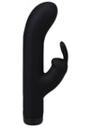 In A Bag Silicone Rechargeable Rabbit Vibrator - Black