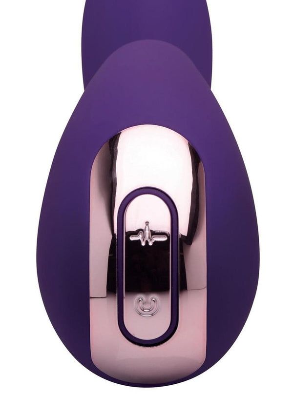 Inmi Shegasm Elevate G-Spot Silicone Rechargeable Vibrator with Clitoral Stimulator