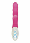 Instant-O Rechargeable Silicone G-Spot Vibrator with Clitoral Suction