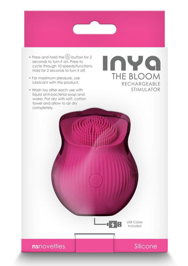 Inya The Bloom Rechargeable Silicone Clitoral Stimulator