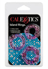 Island Rings Cock Rings - Pink - 3 Piece Set