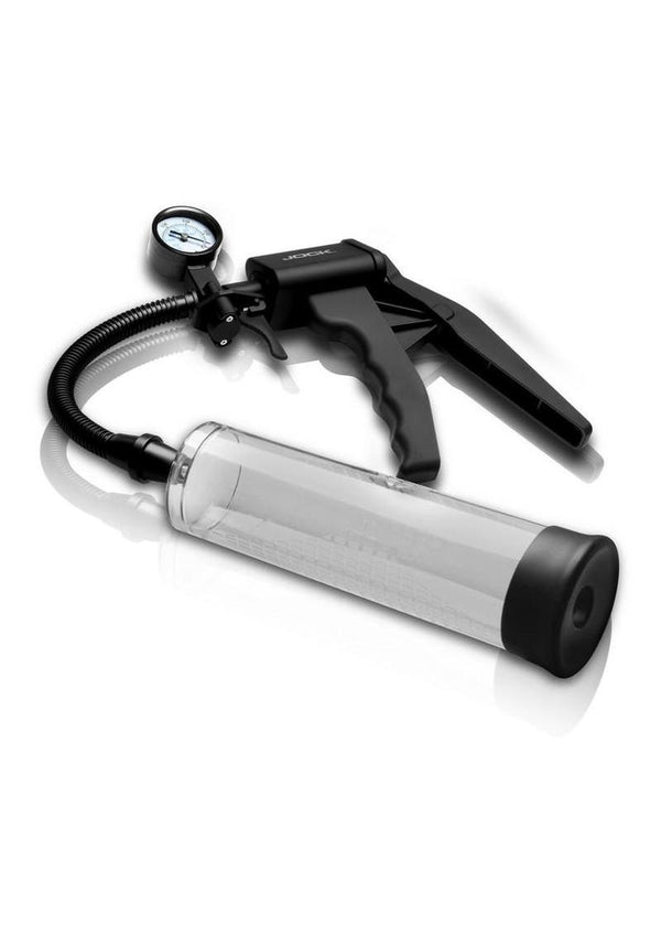 Jock Pump Up Penis Pump with Gauge and Trigger Handle