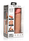 Jock Real Skin Silicone Dildo - Vanilla - 8.5in