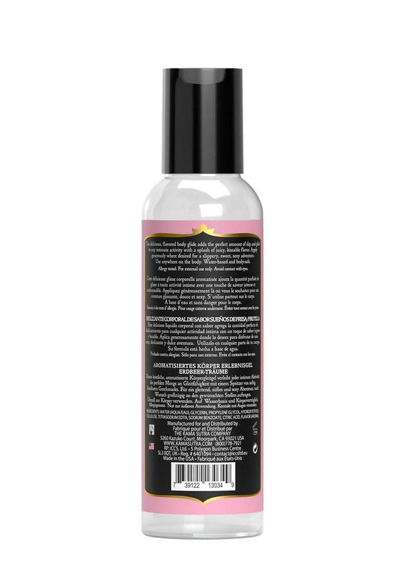 Kama Sutra Divine Nectars Water Based Flavored Body Glide 2oz - Strawberry Dreams