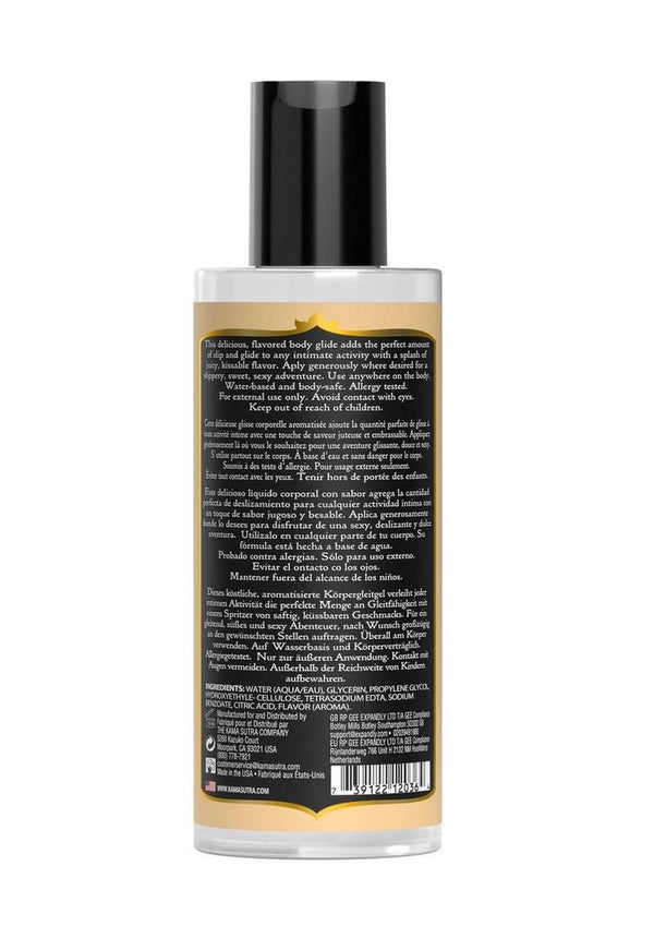 Kama Sutra Divine Nectars Water Based Flavored Body Glide 5oz - Vanilla CrÃ¨me