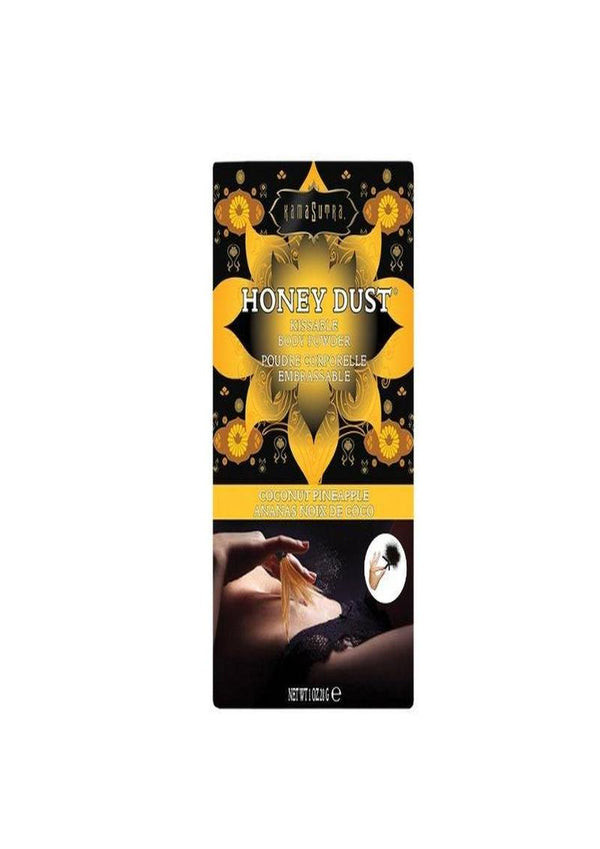 Kama Sutra Honey Dust Kissable Body Powder Coconut Pineapple - 1oz
