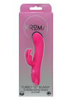 Kroma Turbo G Bunny Rechargeable Silicone Rabbit Vibrator - Pink