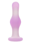 Lavender Haze Bulb Probe Silicone Rechargeable Anal Plug - Purple/White
