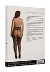 Le Desir Garterbelt Stockings with Lace Top
