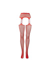 Le Desir Suspender Rhinestone Pantyhose