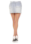 Leg Aventue Rainbow Crochet Net Tights