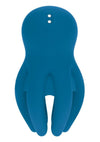 Levelz Digital Vibrating Silicone Rechargeable Penis Head Stimulator with Tentacles