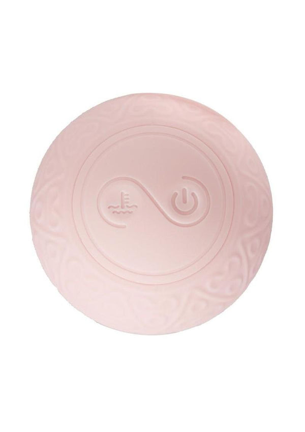Loveline Comfortpulse 10 Function Vibrating Rechargeable Silicone Duo Massager - Pink