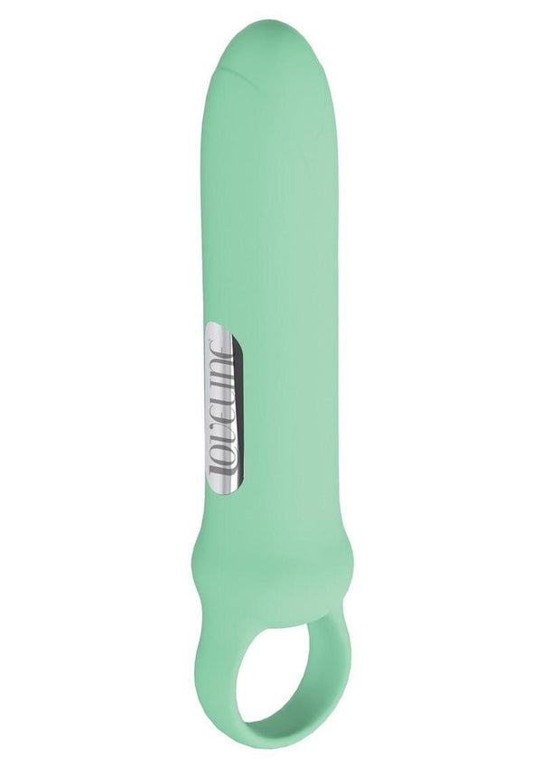 Loveline Harmony Loop Grip Vibe Ergonomic 10 Function Silicone Bullet Massager