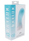 Loveline Mist 10 Function Rechargeable Silicone Finger Vibrator - Blue