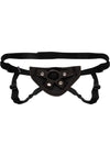 Lux Fetish Neoprene Strap-On Harness - Black