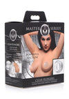 Master Series Clear Plungers Silicone Nipple Suckers - Clear - Small