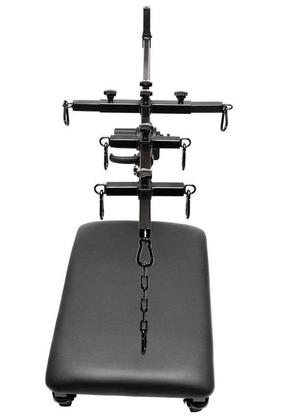 Master Series Hog Tie Restraint Rack with Sex Machine