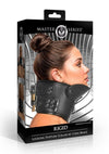 Master Series Rigid Locking Posture Collar with Chin Brace - Black
