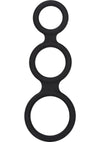 Maximizer Enhancer Silicone Cock Ring - Black