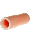 ME YOU US Word Of Mouth Vibrating Masturbator with Remote Control - Vanilla