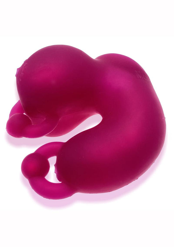 Meatlocker Silicone Chastity - Hot Pink Ice