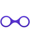 Merci Silicone Play Cuffs - Purple
