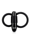 Mojo Apeiros Silicone Vibrating Cock/Ball Ring - Black