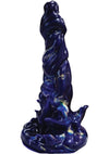 Monster Romance Demon Thrasher Rechargeable Silicone Dong - Purple