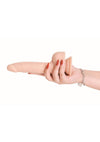 Naked Addiction Maximum Thrusting and Vibrating Rechargeable Silicone Dong with Remote Control