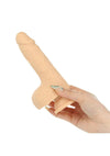 Naked Addiction Silicone Rechargeable Thrusting Dildo with Remote Control