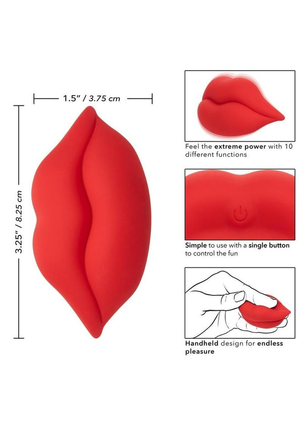 Naughty Bits Muah Silicone Rechargeable Mini Vibrator