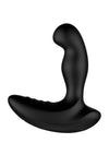 Nexus Ride Rechargeable Silicone Vibrating Prostate and Perinium Massager with Remote Control - Black
