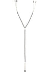 Nipple Play Tweezer Intimate Nipple and Clitoral Clamps - Silver