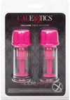 Nipple Play Vacuum Twist Suckers - Pink