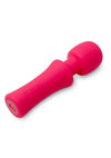 Nu Sensuelle Adore Xrl8 Rechargeable Silicone Wand with Heat - Hot Pink