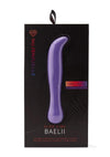 Nu Sensuelle Baelii Xlr8 Rechargeable Silicone G-Spot Vibrator - Purple/Ultra Violet