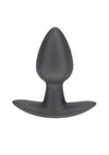 Ouch! Anal Plug Silicone - Grey/Gun Metal - Small
