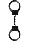 Ouch! Beginner's Handcuffs - Black/Metal