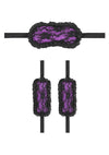 Ouch! Kits Introductory Bondage Kit #7 - Purple - 2 Piece Kit