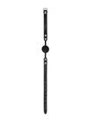 Ouch! Silicone Ball Gag with Adjustable Bonded Leather Straps