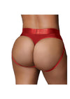 Ouch! Vibrating Strap-On Thong Rechargeable